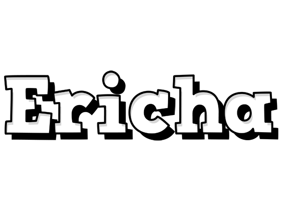 Ericha snowing logo
