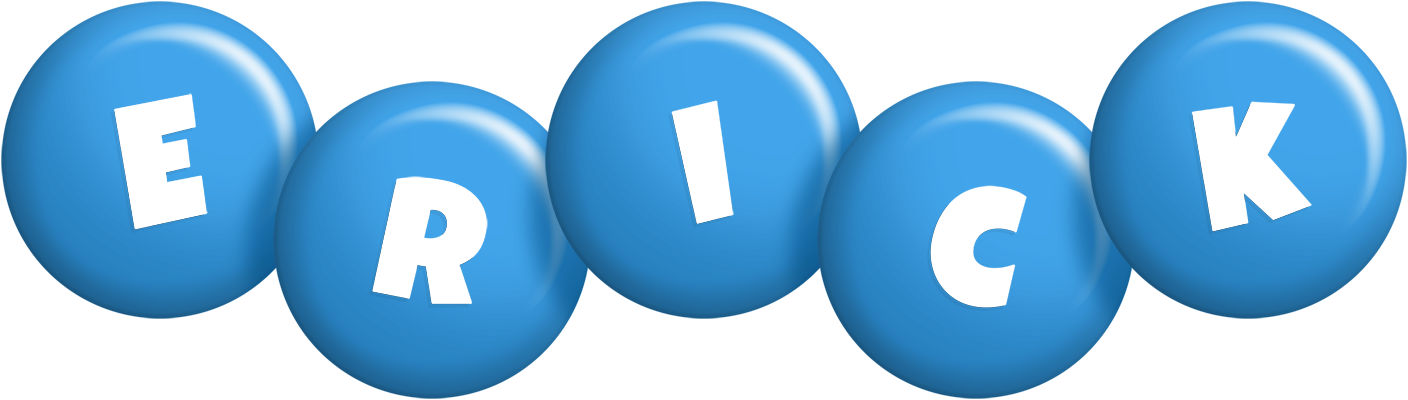 Erick candy-blue logo