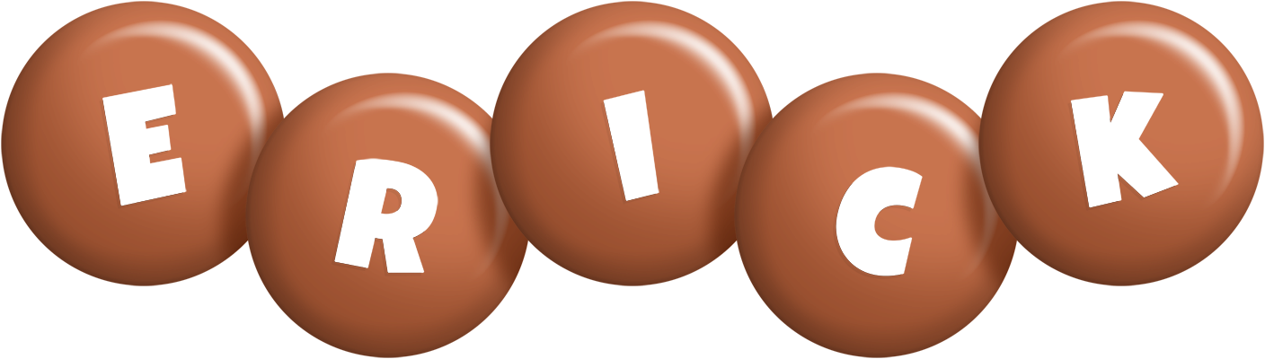 Erick candy-brown logo