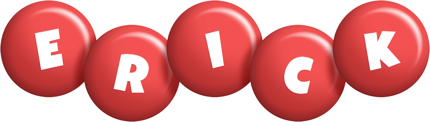 Erick candy-red logo