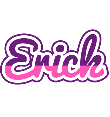 Erick cheerful logo