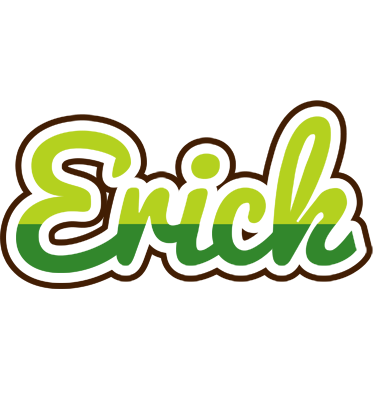 Erick golfing logo