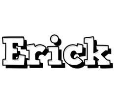 Erick snowing logo