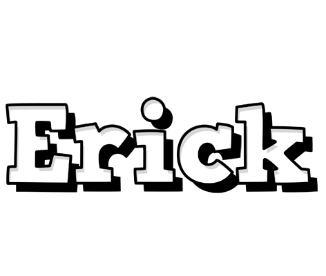 Erick snowing logo