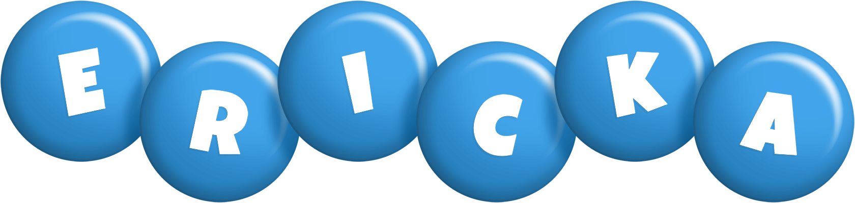 Ericka candy-blue logo