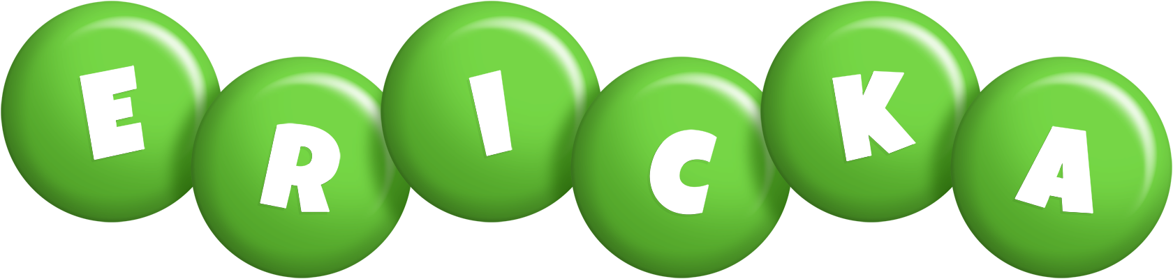 Ericka candy-green logo