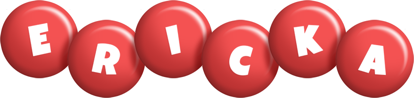 Ericka candy-red logo