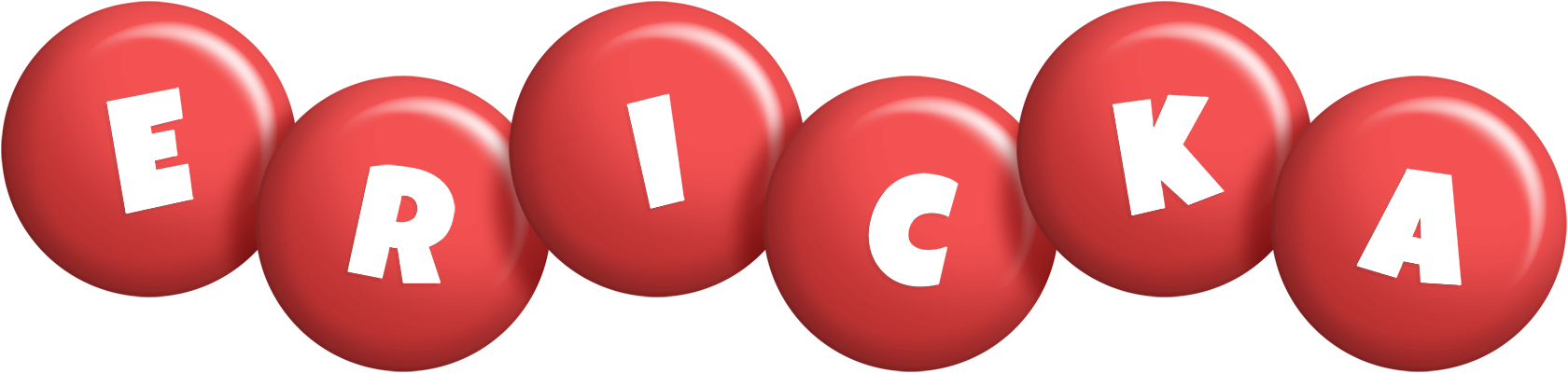 Ericka candy-red logo