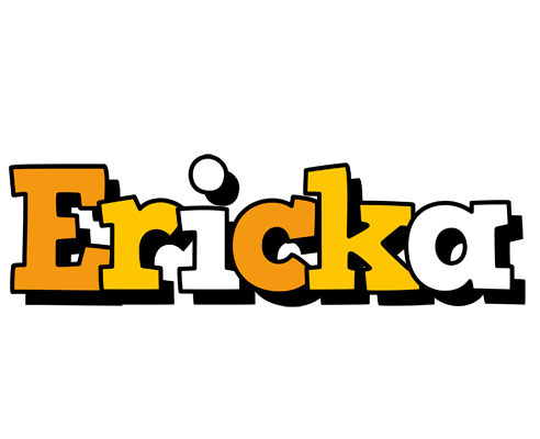 Ericka cartoon logo