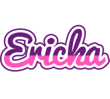 Ericka cheerful logo
