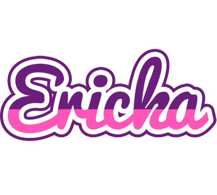 Ericka cheerful logo