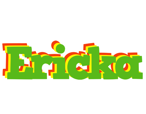 Ericka crocodile logo