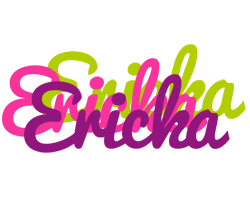 Ericka flowers logo