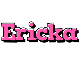 Ericka girlish logo