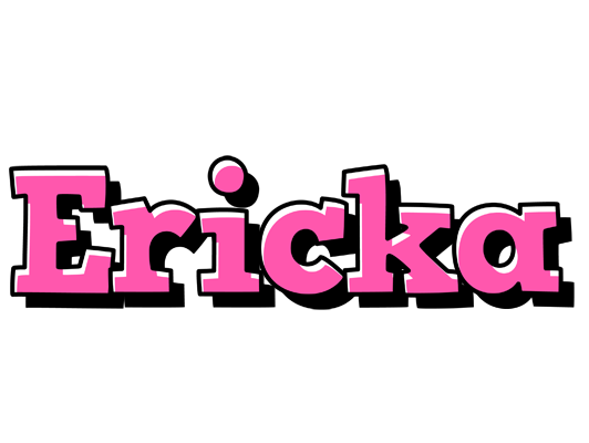 Ericka girlish logo