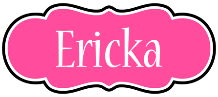 Ericka invitation logo