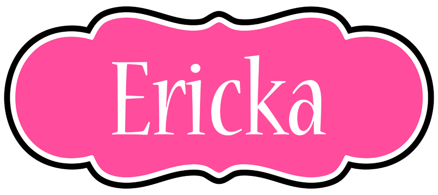 Ericka invitation logo