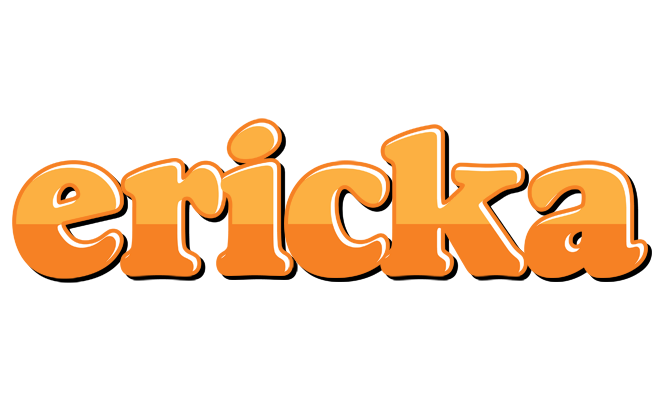 Ericka orange logo