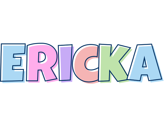 Ericka pastel logo