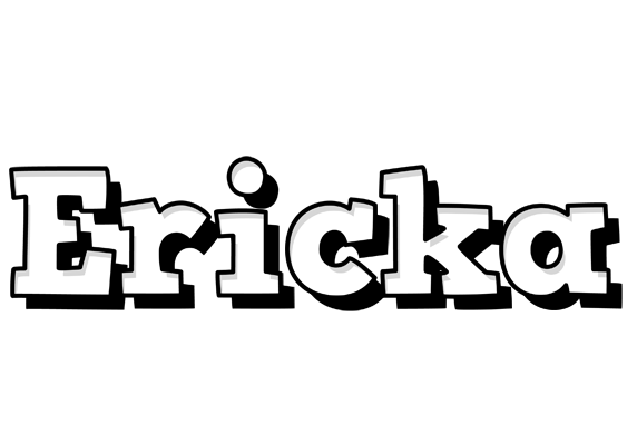 Ericka snowing logo