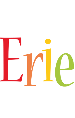 Erie birthday logo