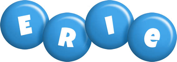 Erie candy-blue logo