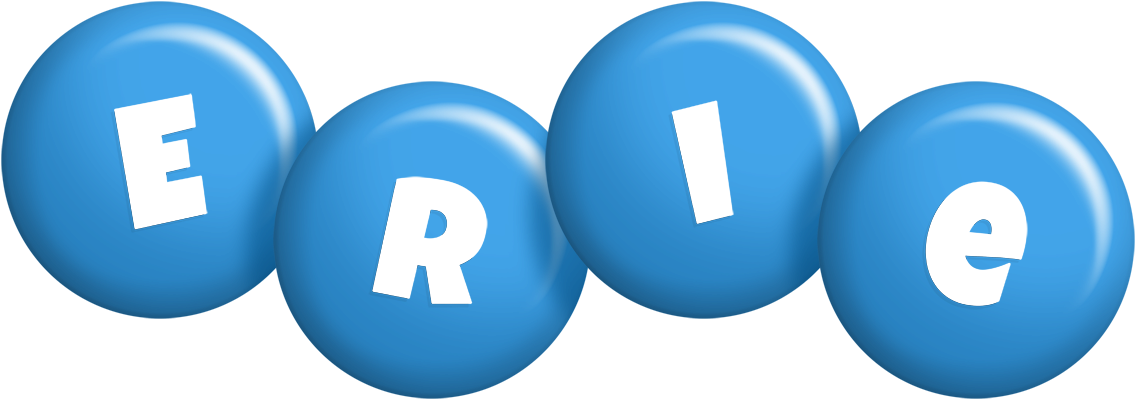 Erie candy-blue logo