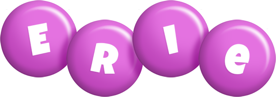 Erie candy-purple logo