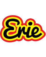 Erie flaming logo