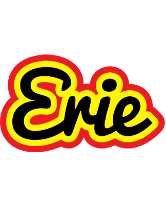 Erie flaming logo