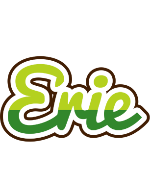 Erie golfing logo