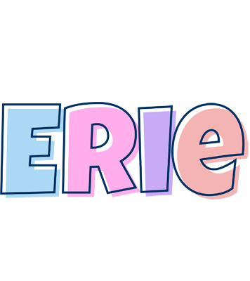 Erie pastel logo