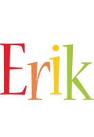 Erik birthday logo