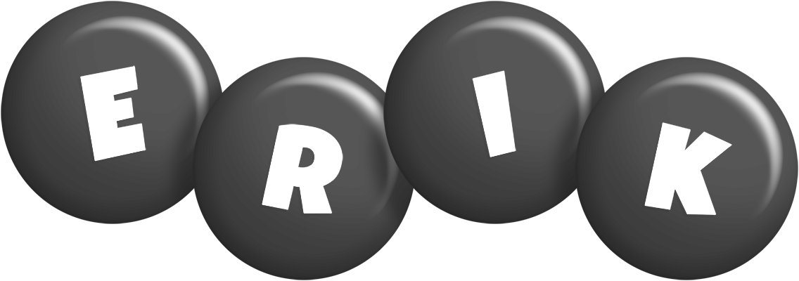 Erik candy-black logo
