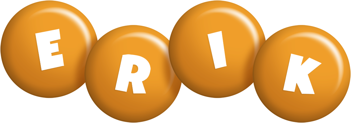 Erik candy-orange logo