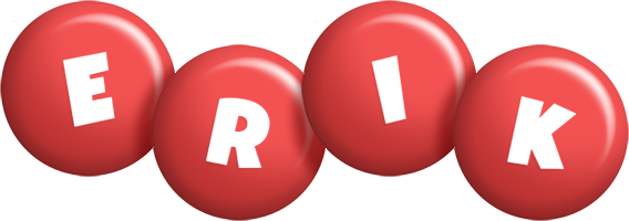 Erik candy-red logo