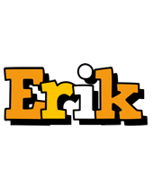 Erik cartoon logo
