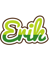 Erik golfing logo