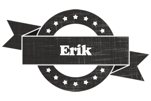 Erik grunge logo