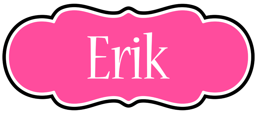 Erik invitation logo