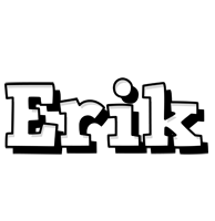 Erik snowing logo