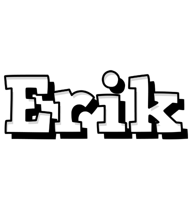 Erik snowing logo