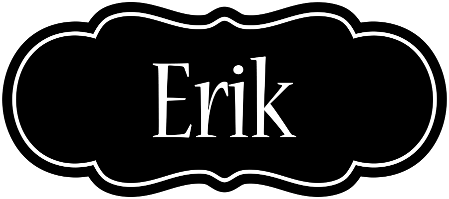 Erik welcome logo
