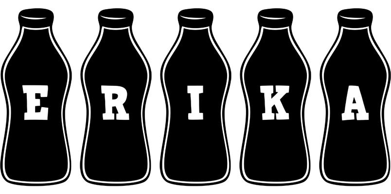 Erika bottle logo