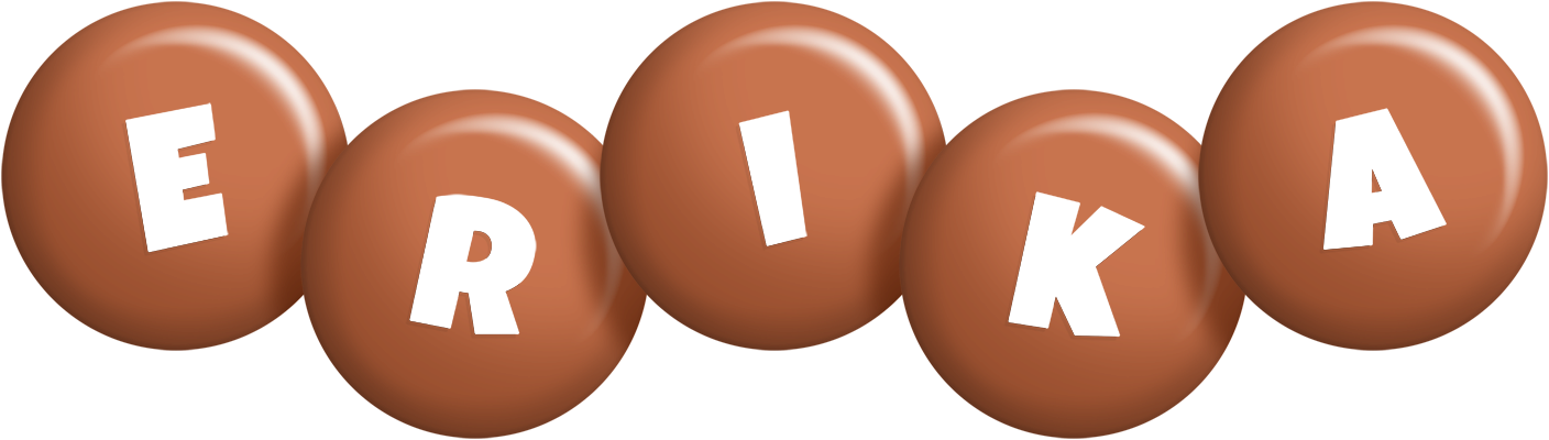 Erika candy-brown logo