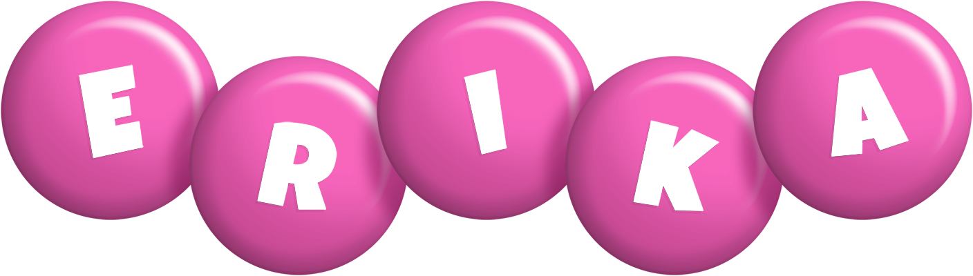 Erika candy-pink logo