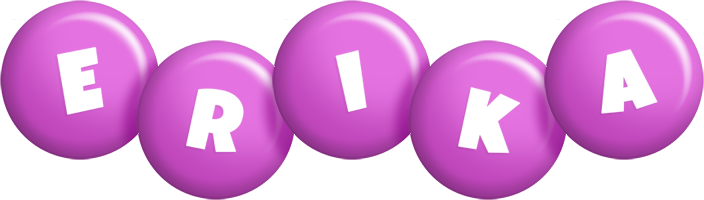 Erika candy-purple logo