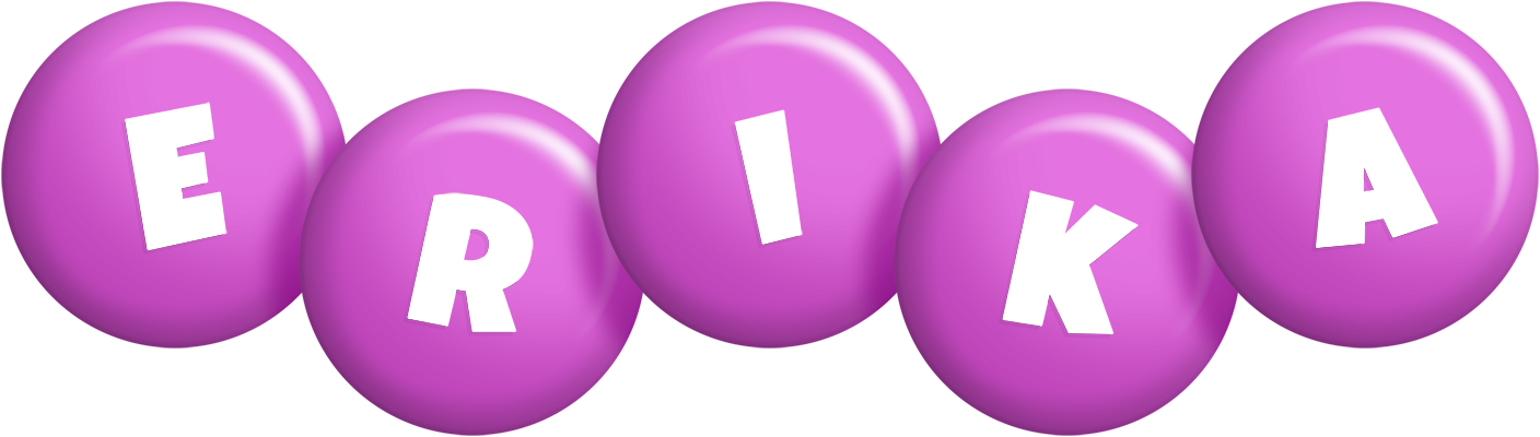 Erika candy-purple logo
