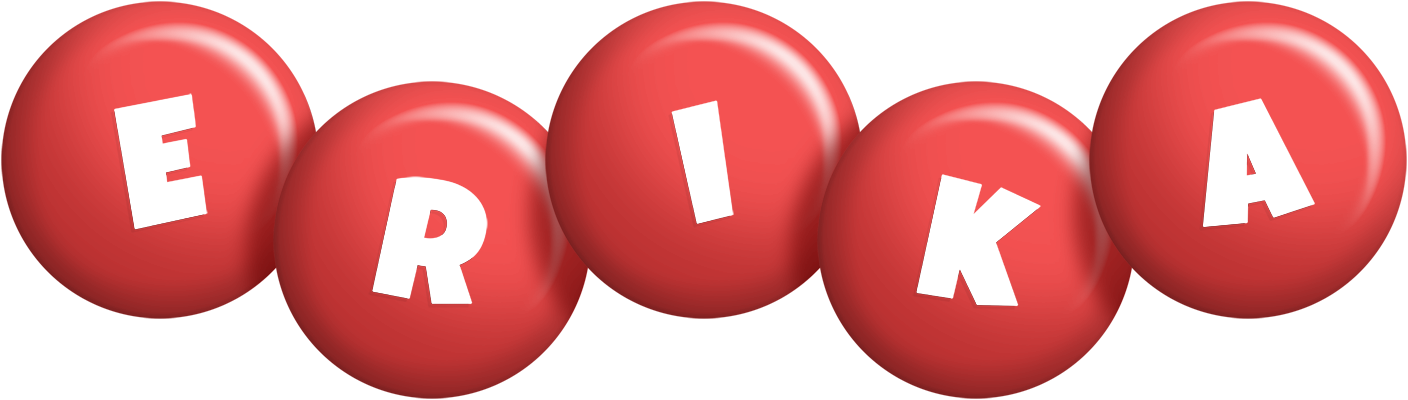 Erika candy-red logo