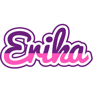 Erika cheerful logo